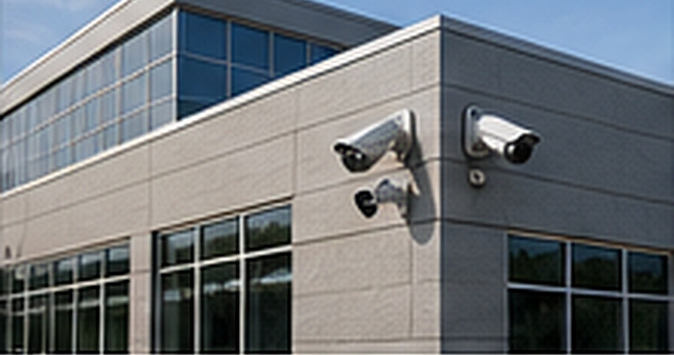 Commercial building security cameras